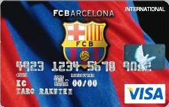 FCバルセロナオフィシャル楽天カード